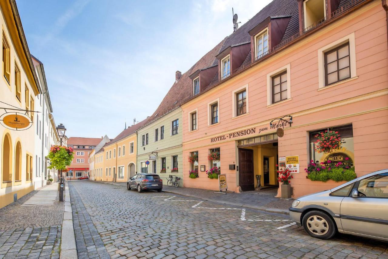 Hotel-Pension Zum Markt Torgau Eksteriør billede