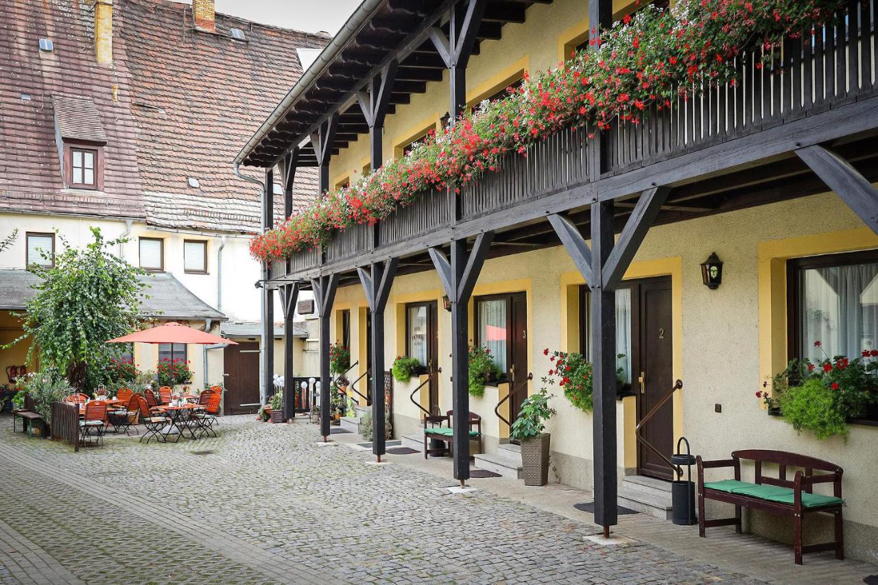 Hotel-Pension Zum Markt Torgau Eksteriør billede
